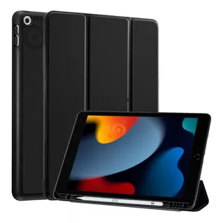 Funda Para iPad 10.2 9ª Gen Con Ranura Espacio Lápiz Pencil