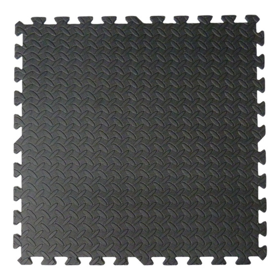 Piso Goma Eva Encastrable Bebes Gym 60x60 Cm 10mm + 2 Bordes