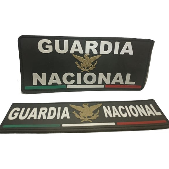 Gn-1 Juego De Insignias De Guardia Nacional Chaleco Negro