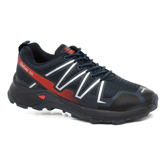 Zapatilla Trekking Importada Hombre Liviana Cleber 7790