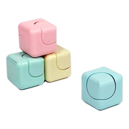 Spinner Dado Cube Cubo Antiestres Ansiedad X1 Colores