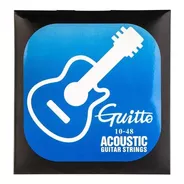 Cuerdas Para Guitarra Electro Acústica 10-48 Guitto By Joyo