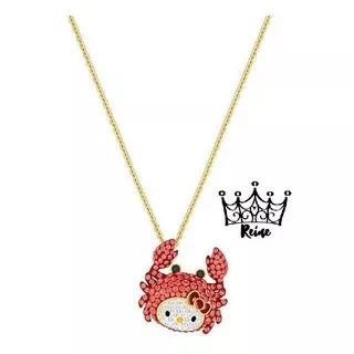 Reine Swarovski Collar Hello Kitty Cangrejo