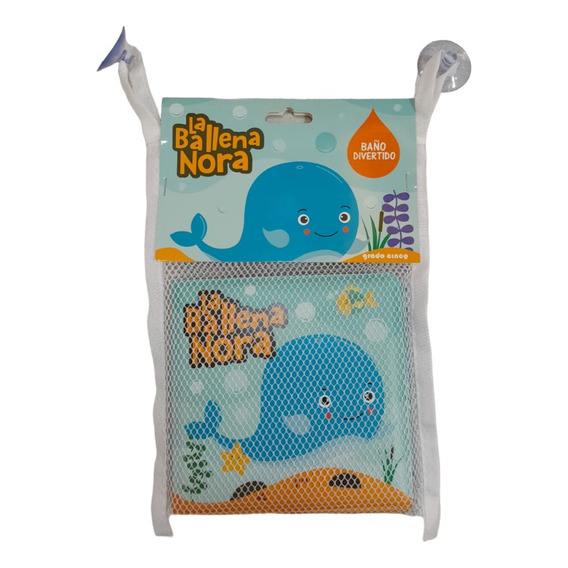 Libro De Agua Animales Con Esponja Para Baño En Red Bebes