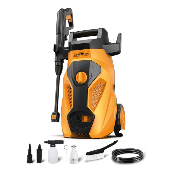 Hidrolavadora Electrica Portatil 2000 Psi 1600w + Accesorios