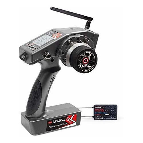 Radiolink Rc6gs 24 Ghz 6 Ch Sistema De Transmisor De Control Color Black/Silver Personaje warn