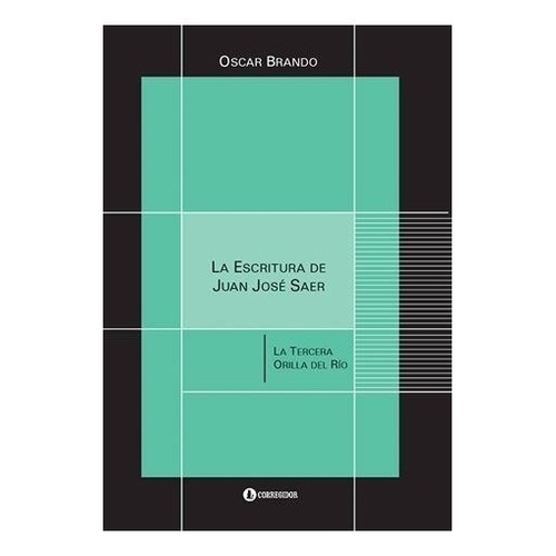 Escritura De Juan Jose Saer - Oscar Brando