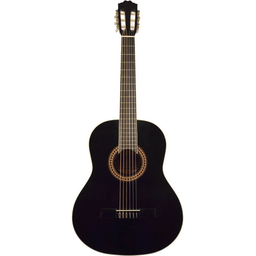 Guitarra Acustica La Sevillana A 2 Bk Clasica Negra Msi Color Negro Orientación de la mano Diestro