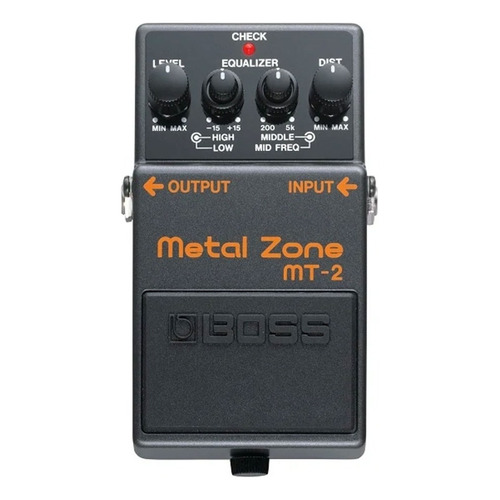 Pedal de efecto Boss Metal Zone MT-2  negro