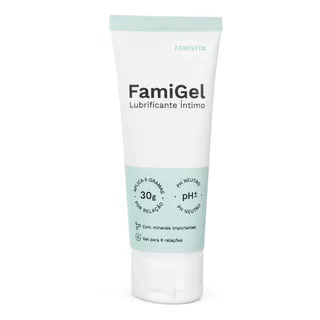 Famigel 30g - Lubrificante Íntimo Com O Ph Neutro E Minerais