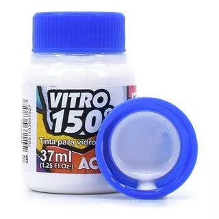Tinta Vitro 150° Acrilex 37ml Cor 519 - Branco