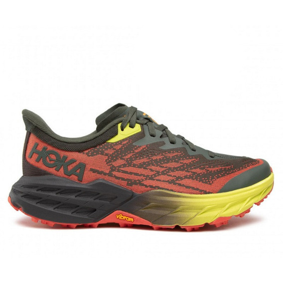 Tenis Trail Hoka One One Speedgoat 5 Verde Hombre 1123157tfs