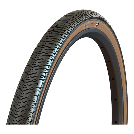 Llanta Maxxis Dth 26x2.30-60tpi Wire Dual Exo/tw Tan Wall