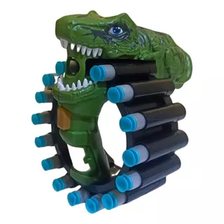 Arminha De Brinquedo Dinossauro Lançador De Dardos