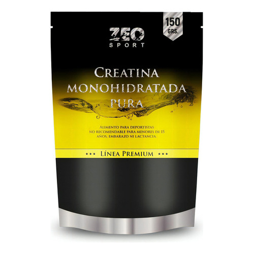 Creatina Monohidrato Pura, Doypack 1 x 150 G. Calidad Premium