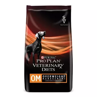 Alimento Pro Plan Veterinary Diets Om Overweight Management Canine Para Perro Adulto Todos Los Tamaños Sabor Mix En Bolsa De 2.72kg