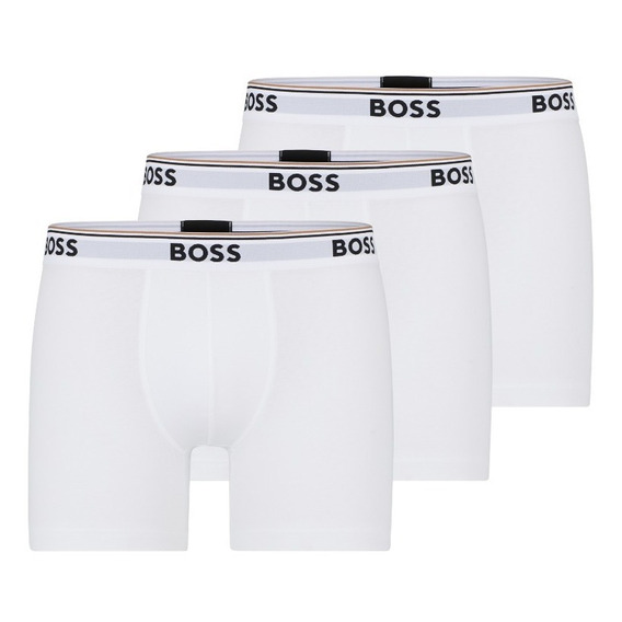 Paquete De Tres Bóxer Para Hombre Boss En Algodón Elástico