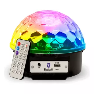 Archy Bola De Luces Luz Disco Fiesta Bocina Bluetooth Usb Sd