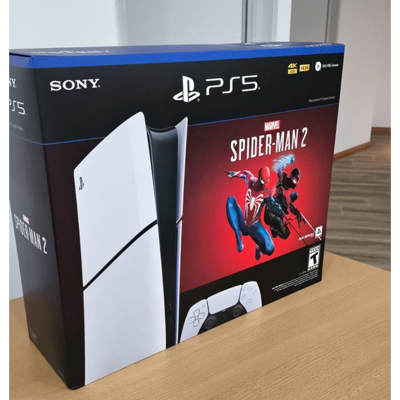 Play Station 5 Slim Digital Spiderman 2 Blu-ray