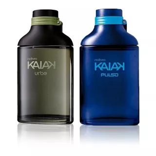 Kaiak Pulso + Urbe Natura Colônia Masculino 100ml - Kit C/2