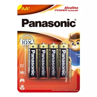 16 Pilhas Panasonic Alcalinas Aa (pequena
