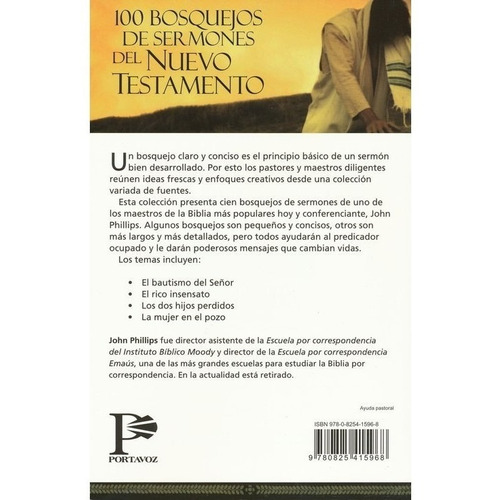 100 Bosquejos De Sermones Del Testamento