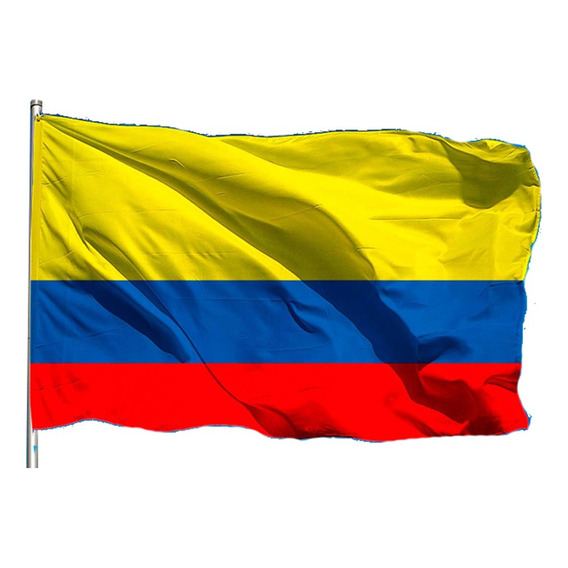 Bandera De Colombia 60 Cm X 40 Cm Impermeable Exterior