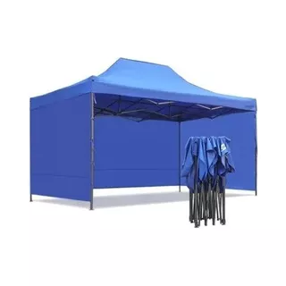 Carpa Toldo 3x4.5 Reforzado Plegable Impermeable Con Paredes