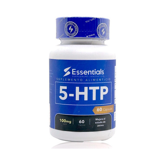 5 Htp 100 Mg 60 Cápsulas Essentials 5-hidroxitriptófano