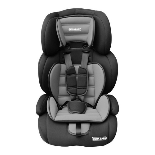 Butaca Booster Elevador Mega Baby Silverstone - Gris de 9-6 Kg