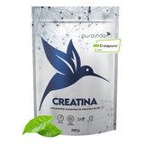 Creatina Creapure Micronizada E Monohidratada 300g Puravida Sabor Sem Sabor