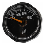 Valve Pressure Gauge Black Mini 1 8npt For Measuring