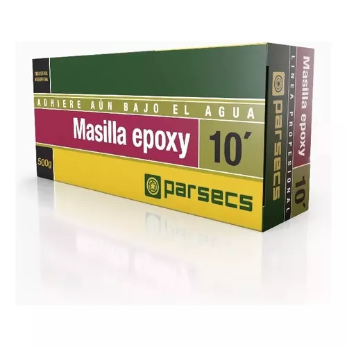 Pegamento Masilla Parsecs Masilla Epoxi 10 minutos de 500g