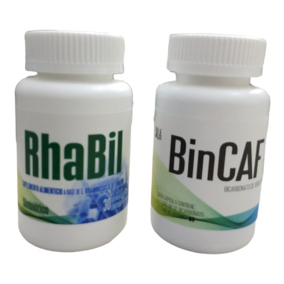 Kit Suplemento Rhabil 350mg 30caps + Bincaf 1000 Desacaf