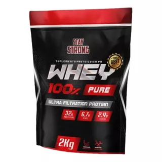 Whey Stay Strong 100% Concentrado Refil 2kg 