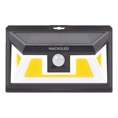 Reflector Lampara Solar Led Luz Exterior 60 Led Mc Negro