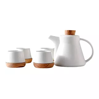 Juego De Té En Cerámica Estilo Nórdico Moderno Minimalista 