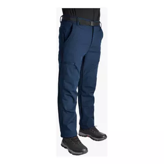 Pantalon Softshell Termico Hombre Impermeable Moto Nieve Elt