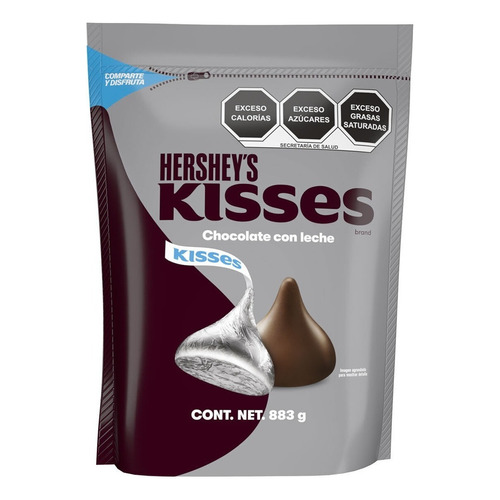 Bolsa De Hershey's Kisses Chocolates Con Leche 883g