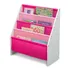 Rack Para Libros Blanco Y Rosado  Rosa