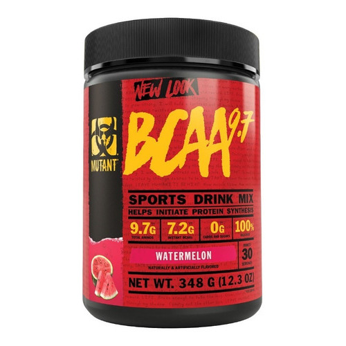 Aminoacido Bcaa En Polvo Mutant 9,7 - 30 Servicios Sabor Fruit Punch