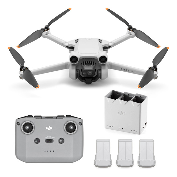 Dji Mini 3 Pro Fly More Control Remoto + 3 Baterias Drone 4k