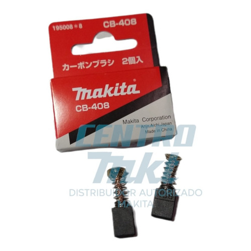 Makita 195008-8 Juego De Escobillas De Carbon Cb-408