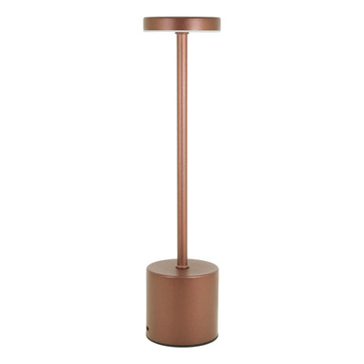Lámpara De Mesa Led Cct Dimer Usb-c Terracota Mks