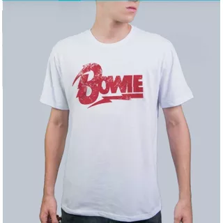 Camiseta - David Bowie - Bowie Raio - Banda Rock