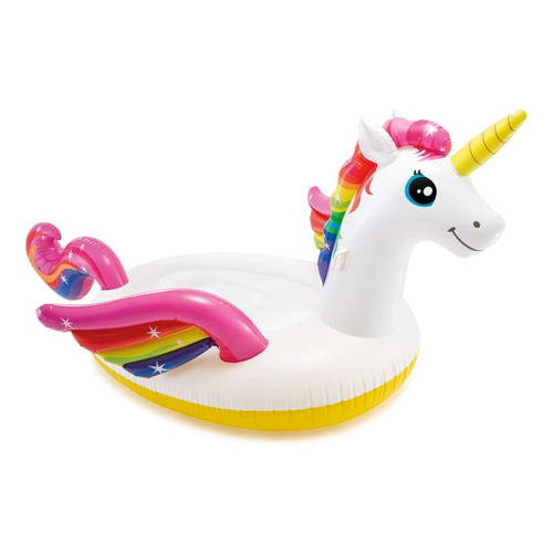 Colchoneta Intex Inflable Mega Unicornio