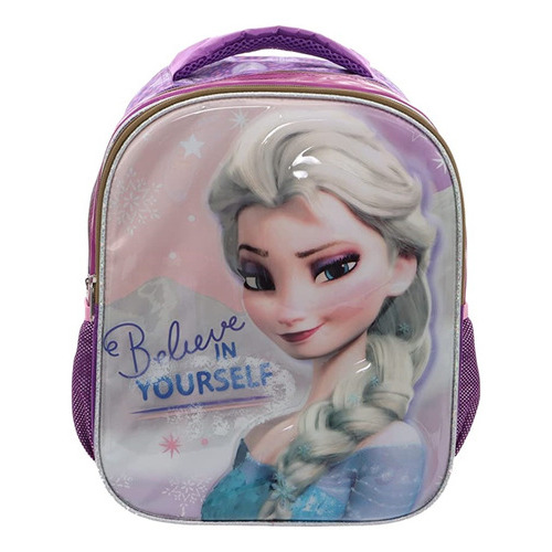 Mochila Pequeña Preescolar Ruz Disney Princesas Frozen Elsa 174580 Coleccion Snow Color Rosa