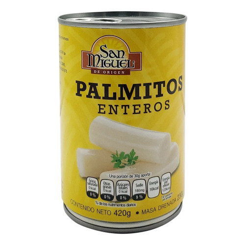 San Miguel palmitos enteros 420g