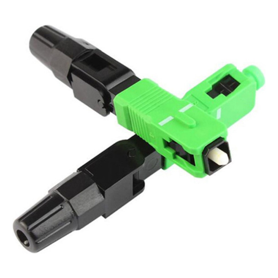 Conector Mecanico Rapido Sc/apc 100 Unid Fibra Optica