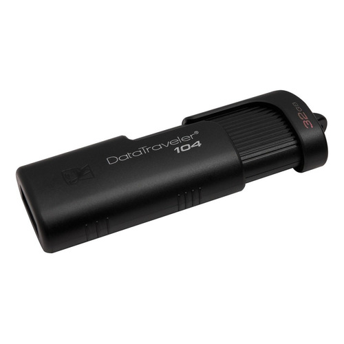 Memoria USB Kingston DataTraveler 104 DT104 32GB 2.0 negro